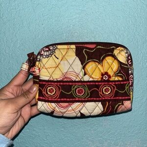 Vera Bradley Floral Quilted Pouch